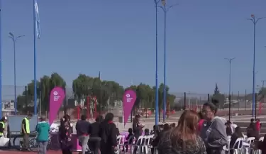Godoy Cruz recuper� e inaugur� otro play�n deportivo clave para el departamento