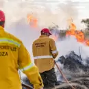 (Video) Controlaron un incendio que afectó a miles de hectáreas en San Rafael