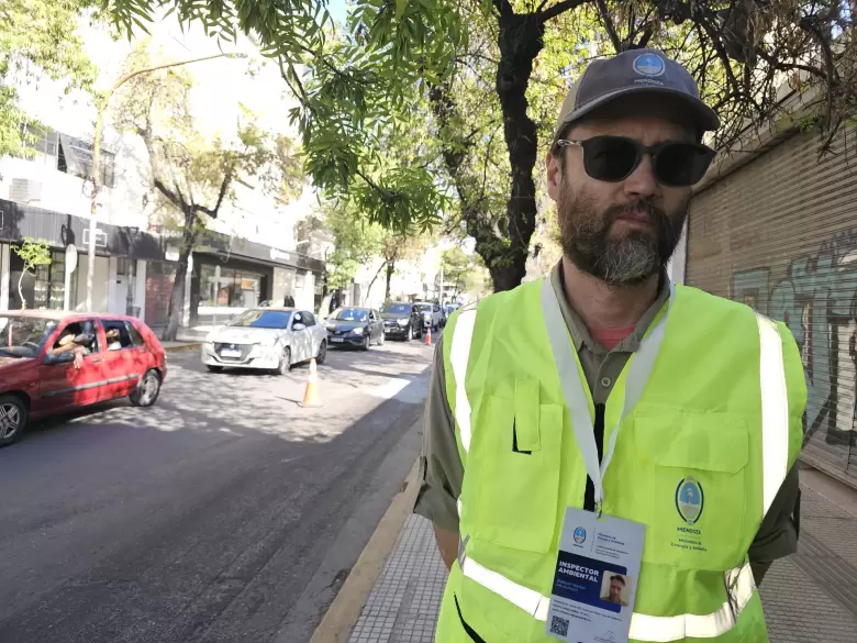 Derrame de líquido en calle San Juan