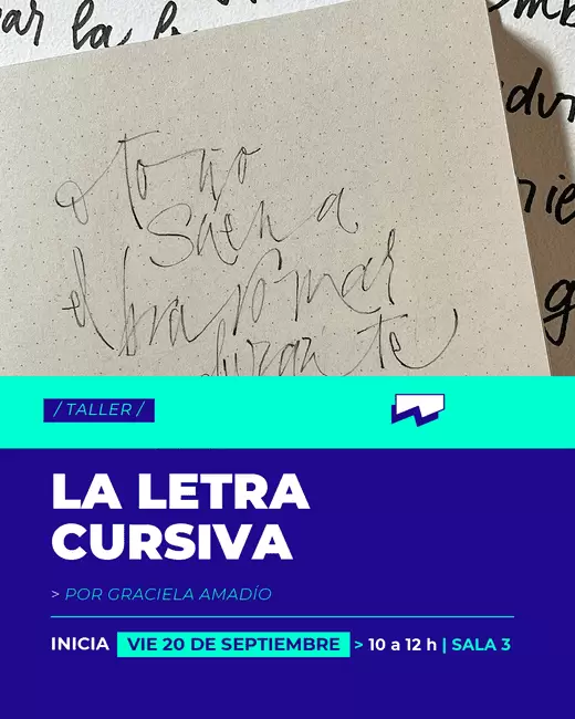 letra cursiva