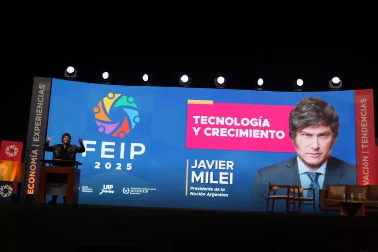 javier milei conferencia paraguay