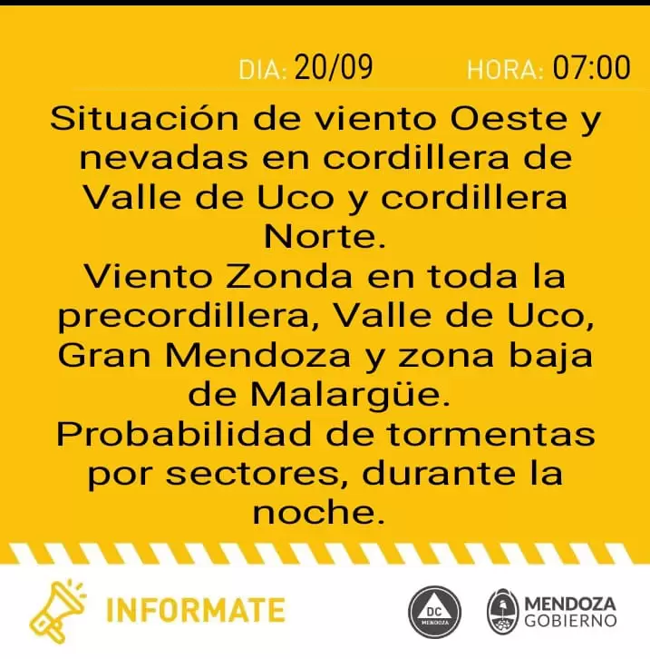 pronóstico 20 de septiembre