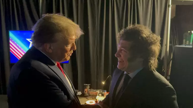 Milei y Trump