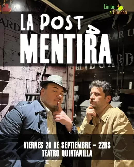 la post mentira