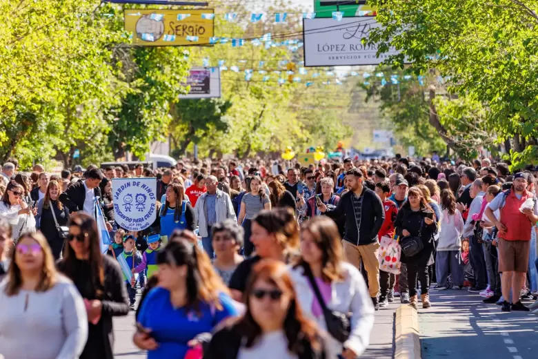 Desfile en Maipú