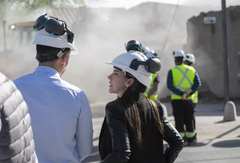 búnker demolido en Guaymallén