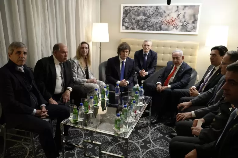 milei y benjamin netanyahu