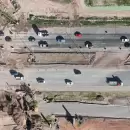 Por 24 horas: cortaron otra vez el Acceso Sur por tareas de emergencia en el colector cloacal