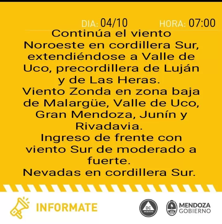 pronóstico 4 de octubre