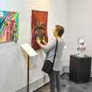 Inclusión y arte en Guaymallén: se inauguró el XI Salón para Personas Ciegas