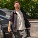 Lionel Messi llegó al país para la doble fecha FIFA con la Selección Argentina