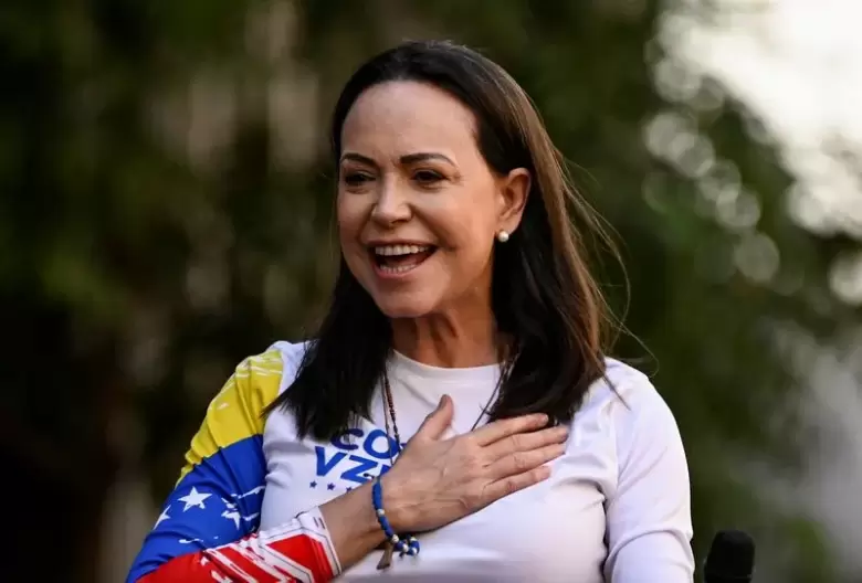 La opositora venezolana María Corina Machado