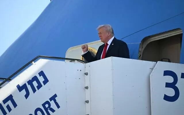 Trump en Israel