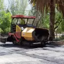 Así avanza la repavimentación de calle Avellaneda en la Quinta Sección