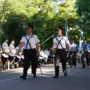 Con un colorido desfile, la Polic�a de Mendoza conmemor� 215 a�os de servicio