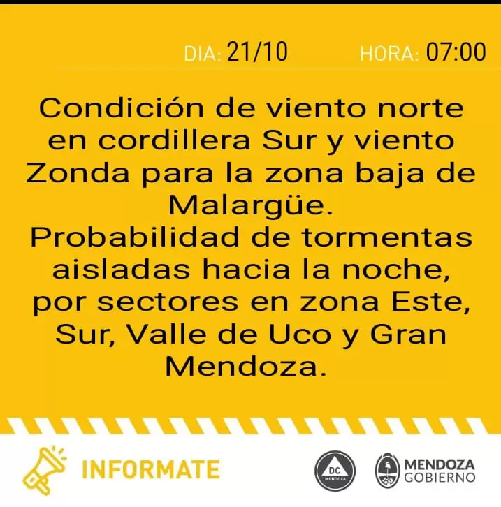 pron�stico 21 de octubre