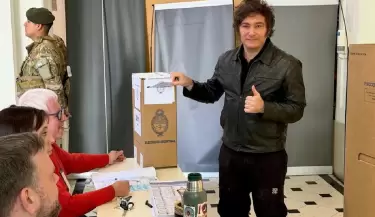 votaci�n Javier Milei