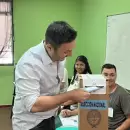Luis Petri votó en San Martín: pidió "no volver al pasado y mirar hacia adelante"