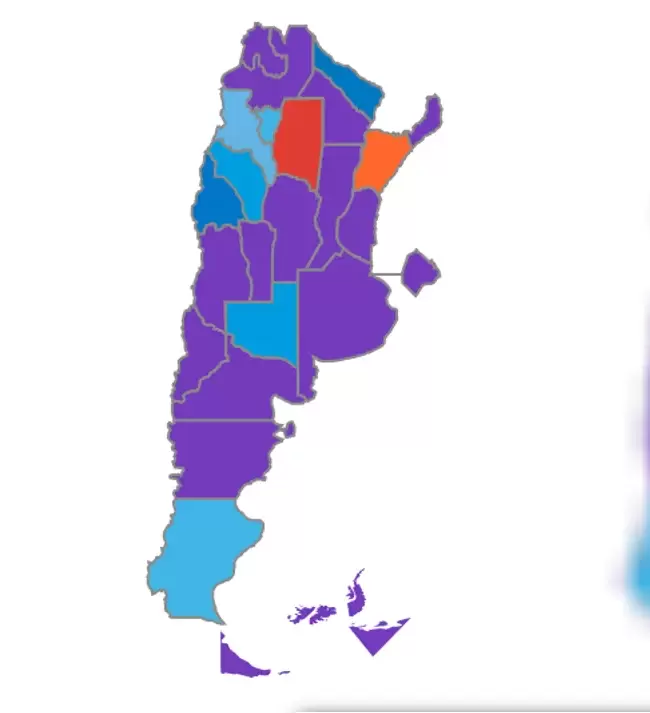 el nuevo mapa político