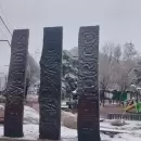 (Video) Una sorpresiva nevada en plena primavera: Tunuyán se vistió de blanco