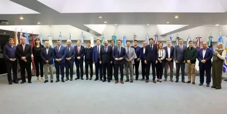Reuni�n en Casa Rosada