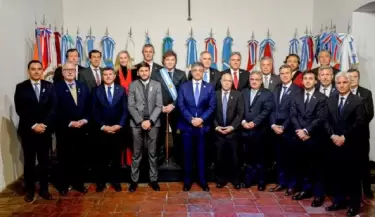 Reuni�n en Casa Rosada