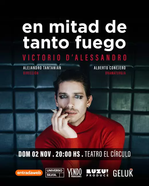 en mitad de tanto fuego