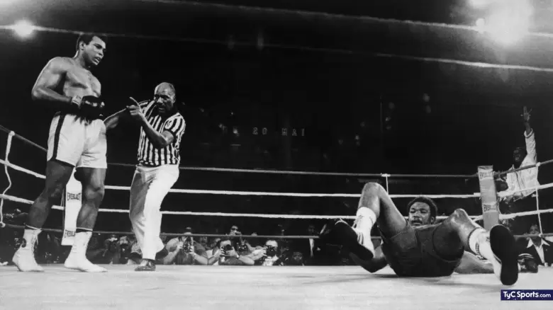 mohamed ali y george foreman