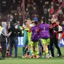 (Video) Empujones y peleas: el escandaloso final de la semi entre Lanús y U. de Chile