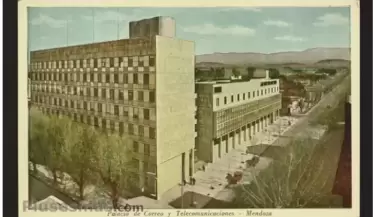 postal del correo argentino en mendoza