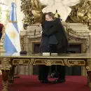 Adorni asumió la jefatura de Gabinete y Milei le advirtió: "Manuel, vamos con todo, eh"