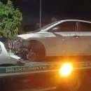 Detuvieron a un delincuente mientras desarmaba un auto robado en Guaymallén