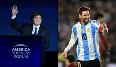 milei - messi