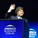 Milei lleg� a Nueva York para reunirse con empresarios y visitar la tumba del �Rebe de Lubavitch�