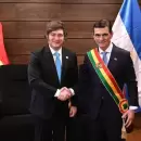 Milei particip� de la asunci�n de Paz Pereira en Bolivia y propuso reimpulsar la cooperaci�n bilateral