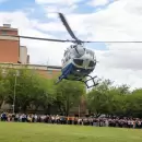 Simulacro de sismo: evacuaron la Casa de Gobierno de Mendoza en apenas seis minutos y medio
