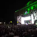 La Peatonal del Vino vivió una primera noche multitudinaria al ritmo de la electrónica