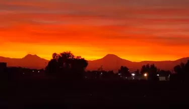 atardecer