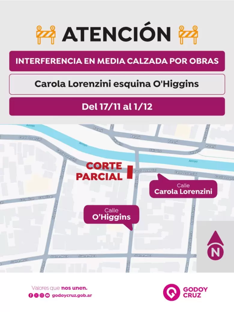 corte de calle