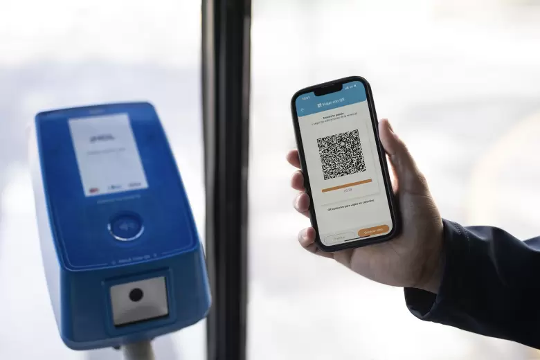 Banco Naci�n-colectivos qr