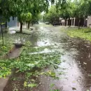 (Video) Un fuerte viento y una tormenta de granizo azotaron varios puntos de Mendoza