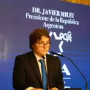 Javier Milei reafirm� su apoyo a Israel, en el 90� aniversario de la DAIA