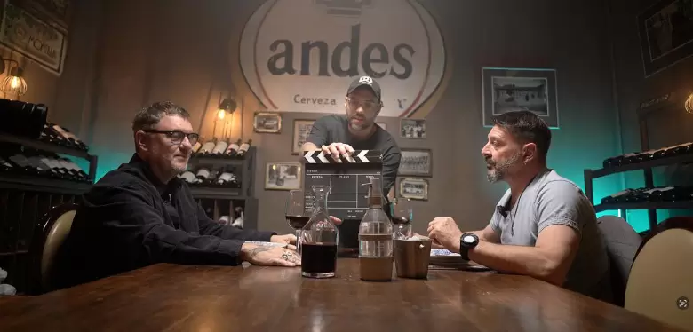 nicolás núñez en rodaje