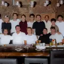 Con Colapinto, los pilotos de la Fórmula 1 se reunieron en la tradicional cena de fin de año