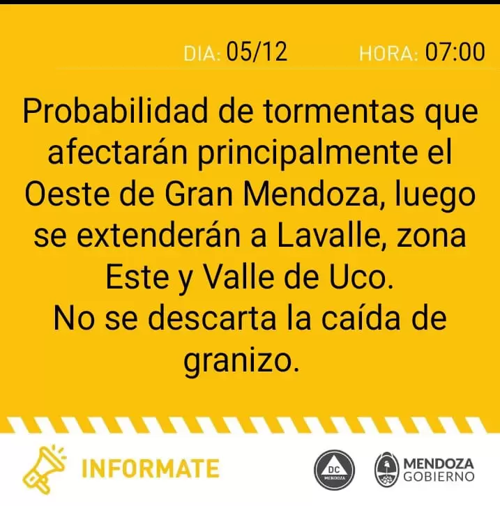 pronóstico 5 de diciembre