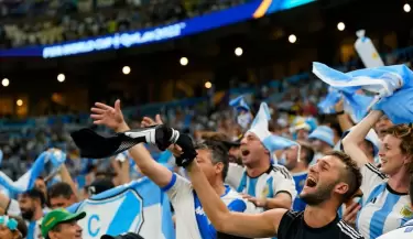 hinchas selecci�n argentina