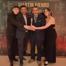 Mendoza fue protagonista en la entrega de los premios Martín Fierro de la Danza