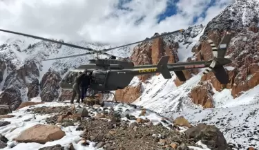 operativo rescate cerro Punta Negra