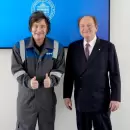Milei busca blindaje internacional: recibi� al Nobel Robert Merton para validar su plan econ�mico