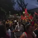 La izquierda presentó listas en los departamentos con eje en la defensa del agua